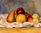 Pierre Auguste Renoir : Pears and Apples